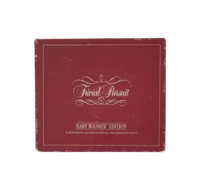 Parker Trivial Pursuit Baby Boomer Edition 730038