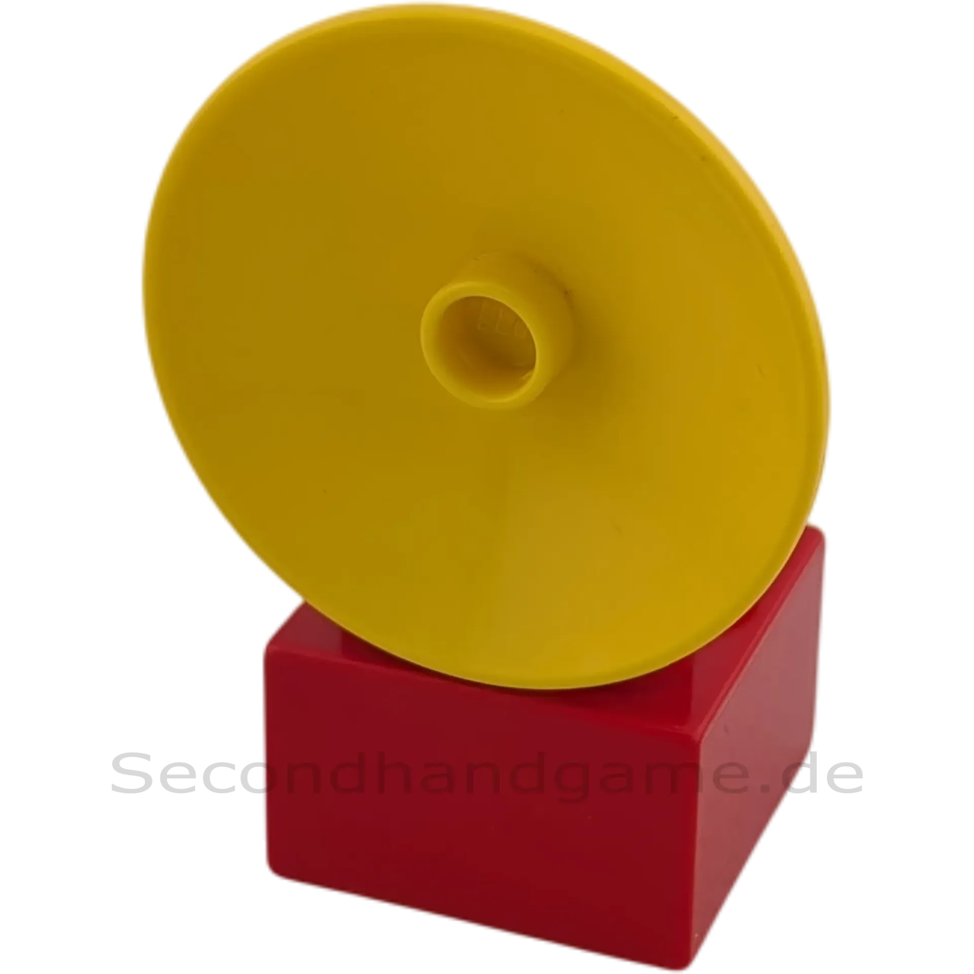 Lego Duplo 92009 Antenne gelb auf rotem Stein Satellitenschüssel