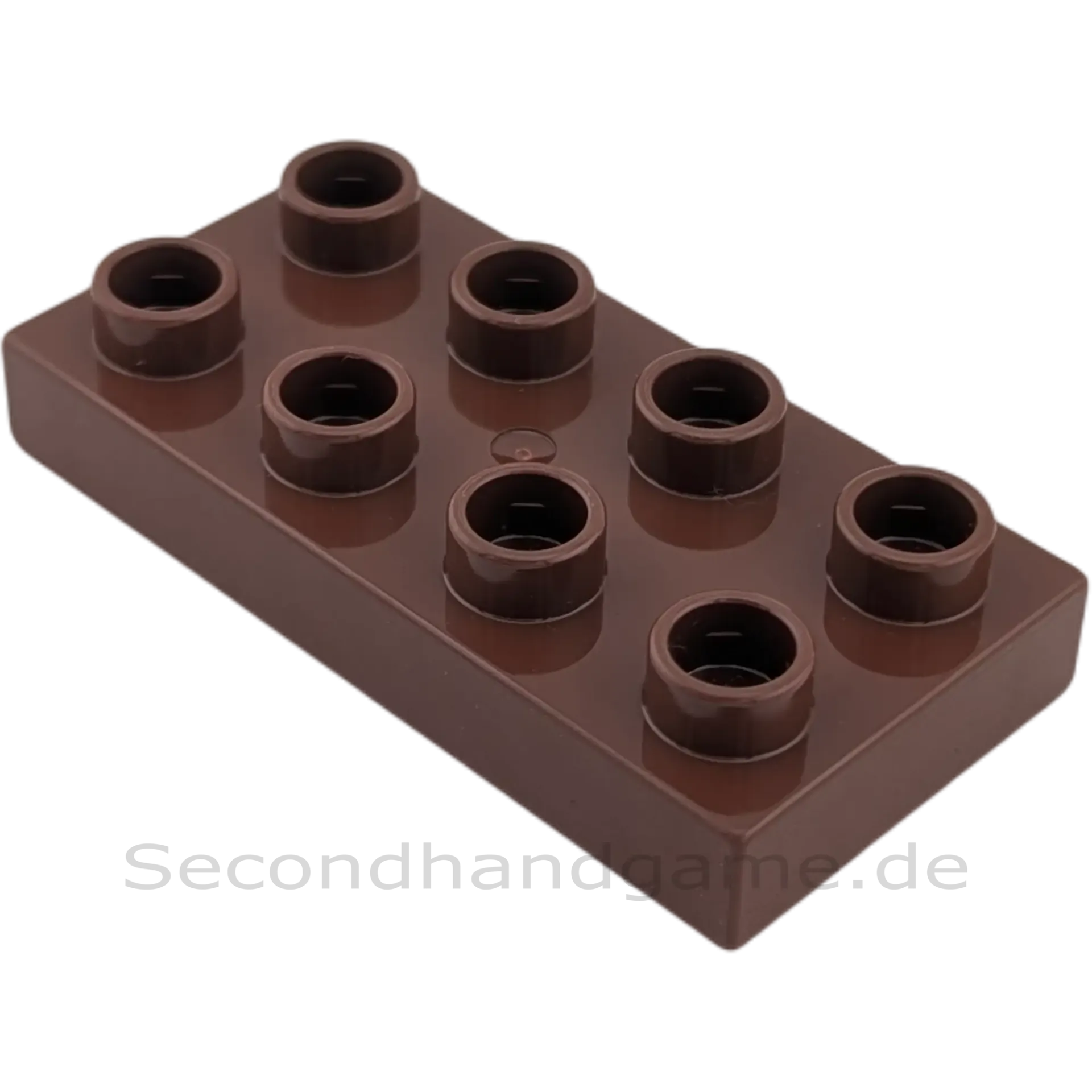 Lego Duplo 40666 Platte 2x4 Dunkelbraun