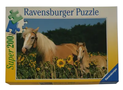 Ravensburger Puzzle Super 200 Teile Pferdeglück 126286