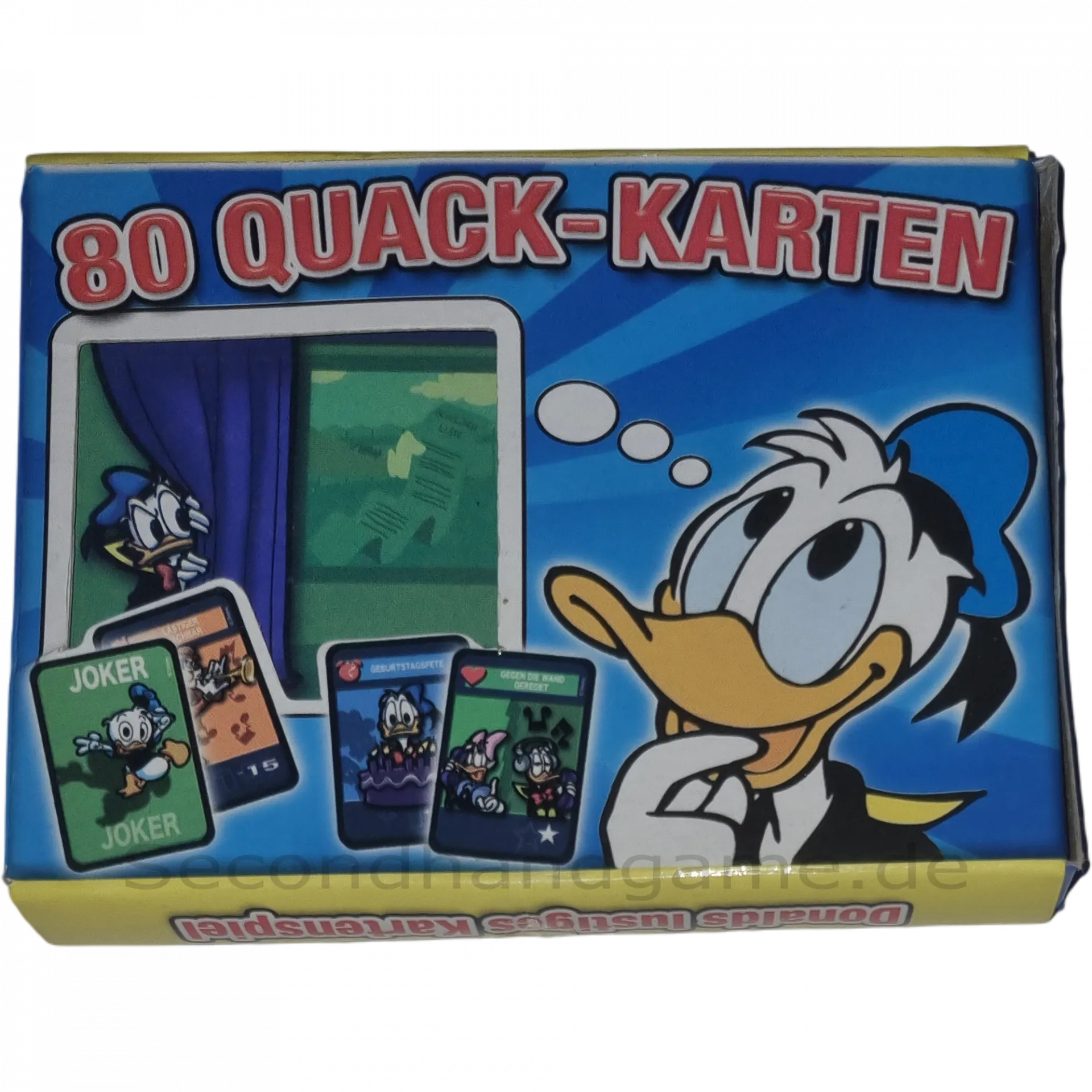 80 Quack-Karten Das Kartenspiel um Donald und seine Freunde