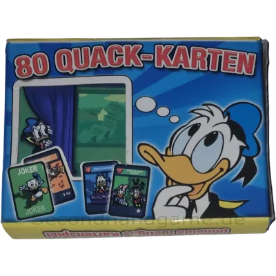 80 Quack-Karten Das Kartenspiel um Donald und seine Freunde