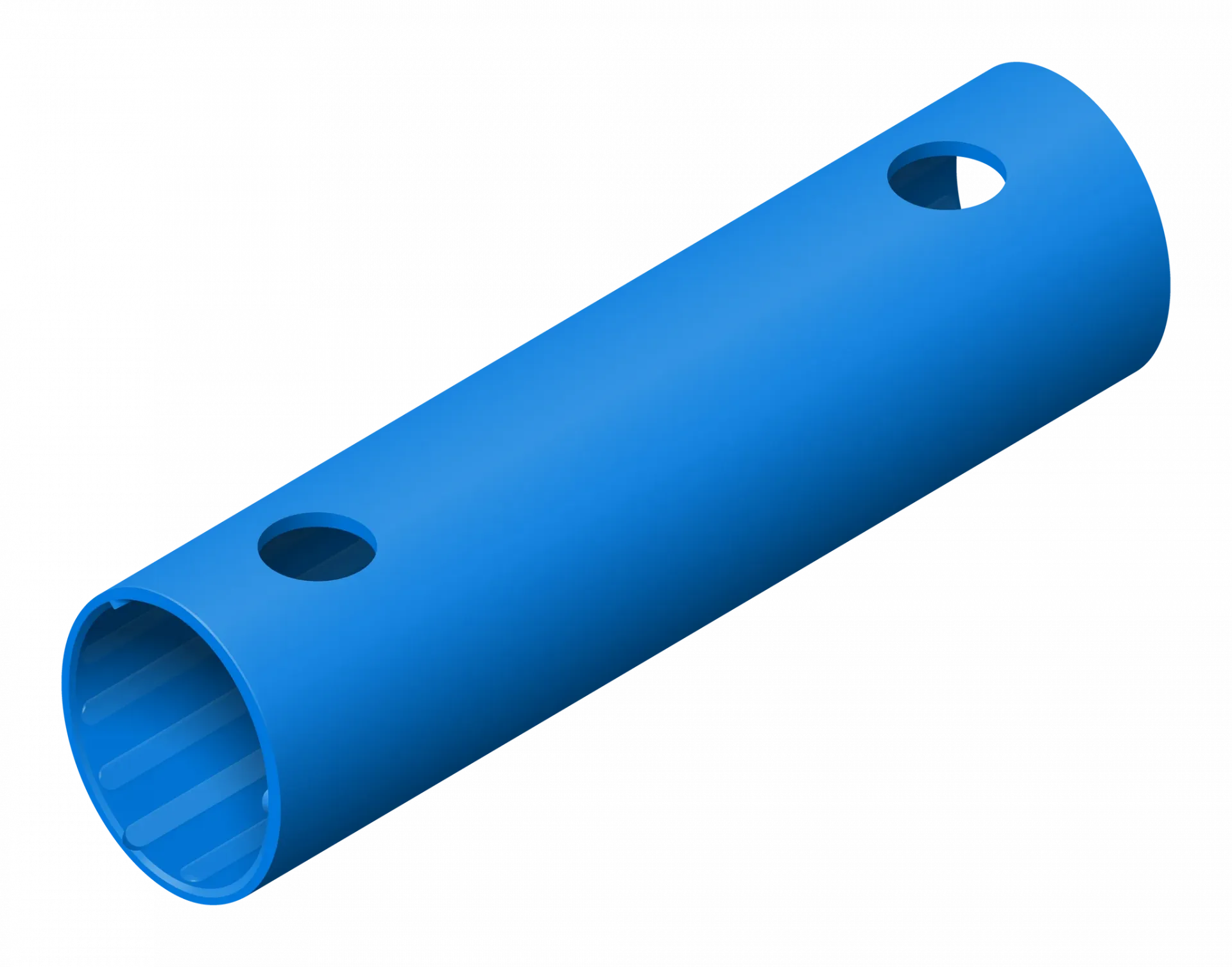QUADRO Rohr 20cm Blau 00022