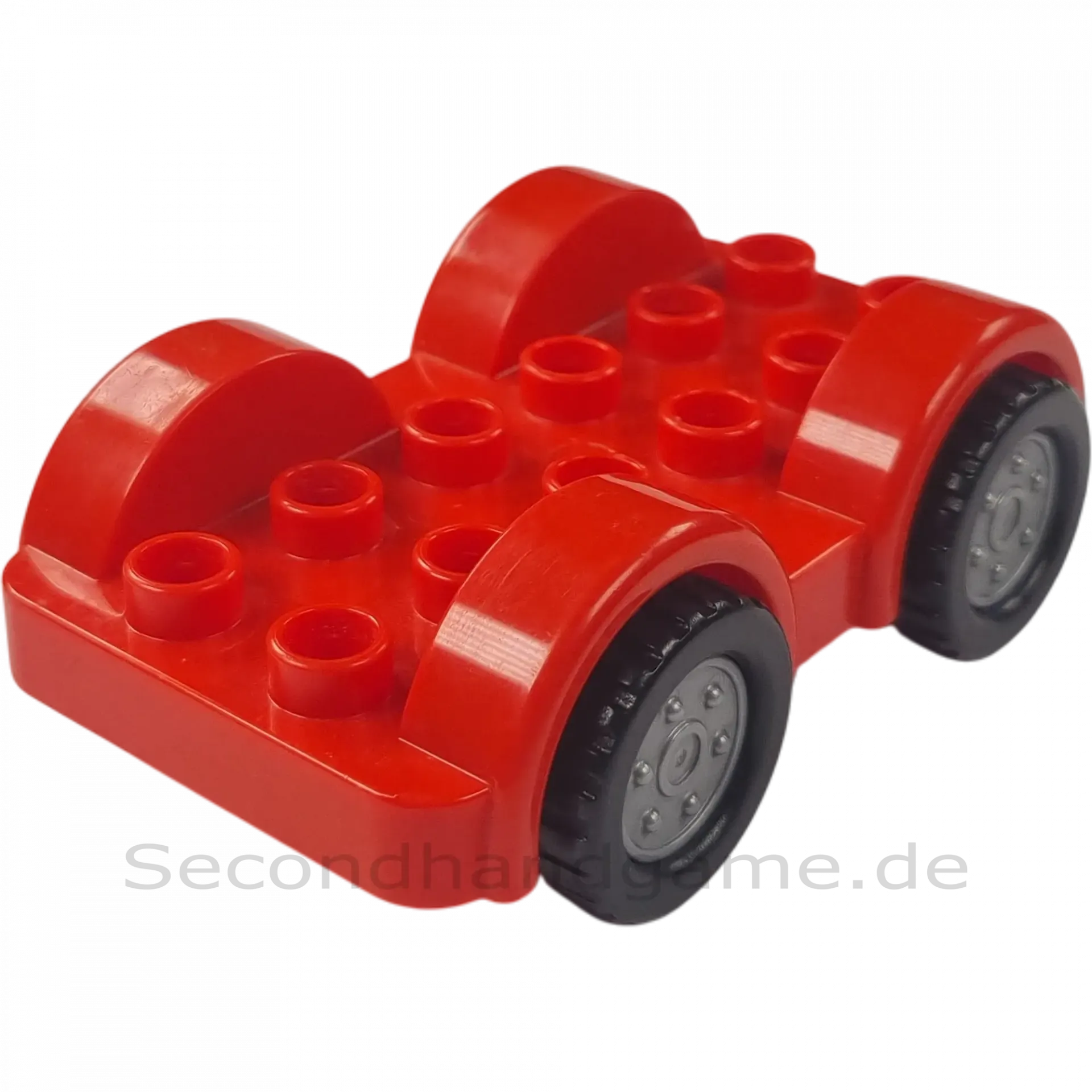 Lego Duplo 11841 Auto Rot Schwarz Silberne Räder