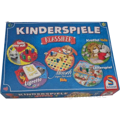 Schmidt Spiele Spielesammlung Kinderspiele Klassiker 491895, ab 3 Jahren