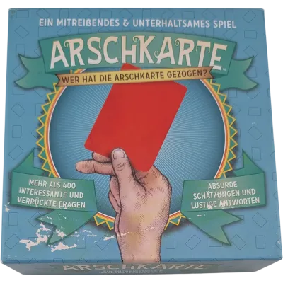 Arschkarte Wer hat die Arschkarte gezogen? Ein mitreißendes & unterhaltsames Spiel