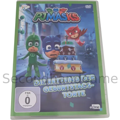 DVD PJMASKS Die Rettung der Geburtstagstorte FSK 0