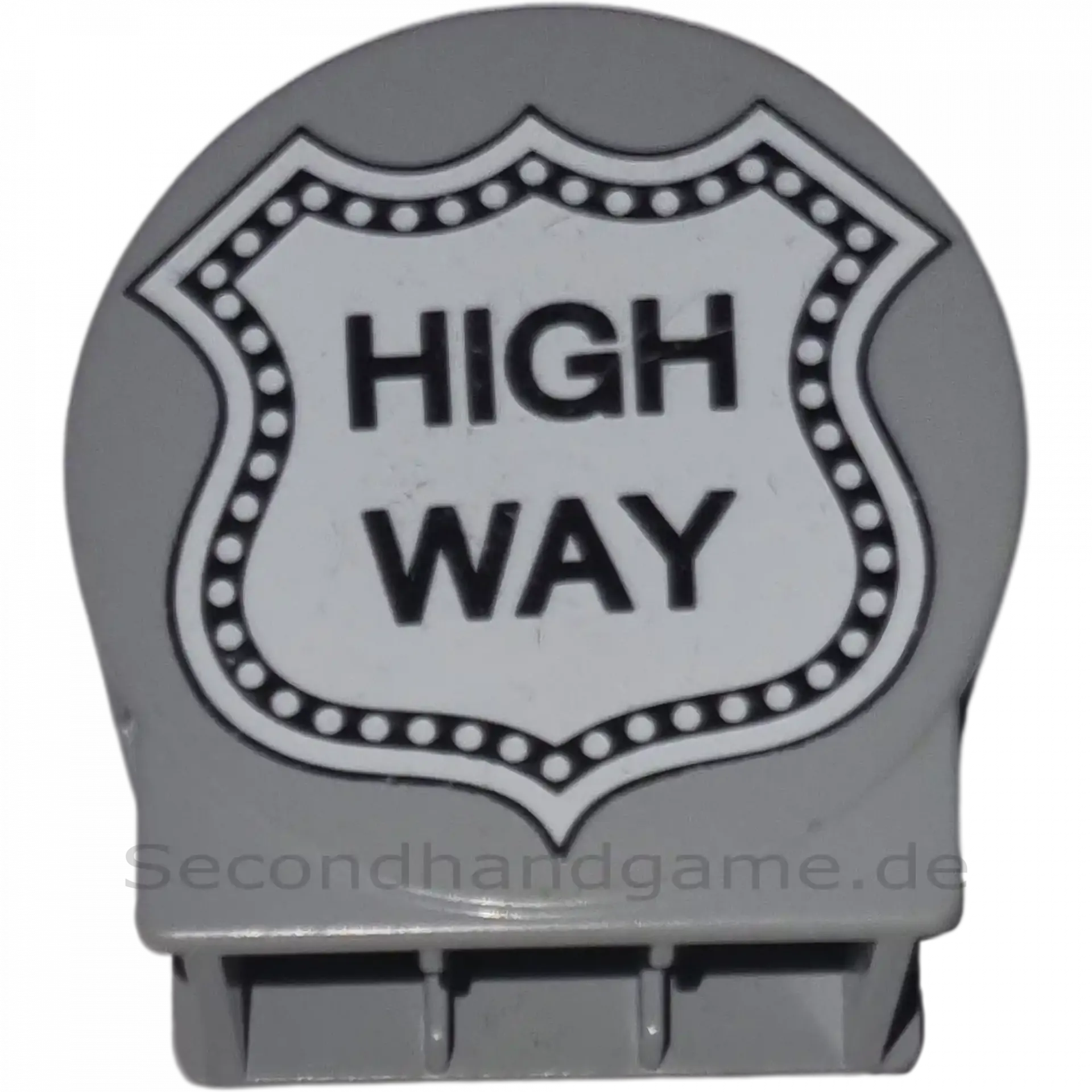 Lego Duplo 14222 Rund Grau High Way