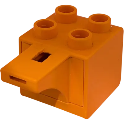 Lego Duplo 42094 Pfeife Orange mit 4 Noppen Halter für Halsband Polizei Straßen Verkehr