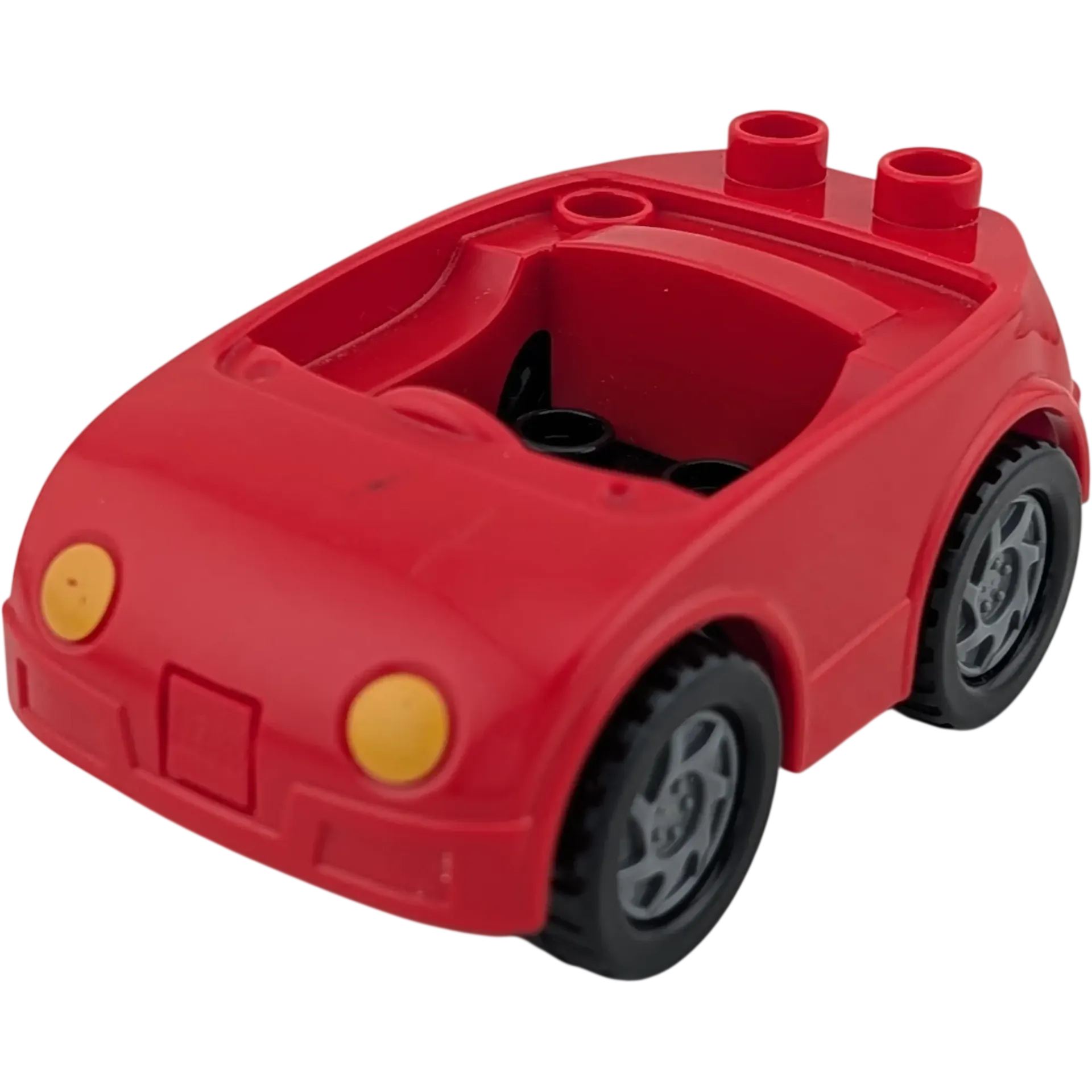 Lego Duplo 41989 Auto Seifenkiste Flitzer Rot mit Licht und Schwarz Silbernen Rädern