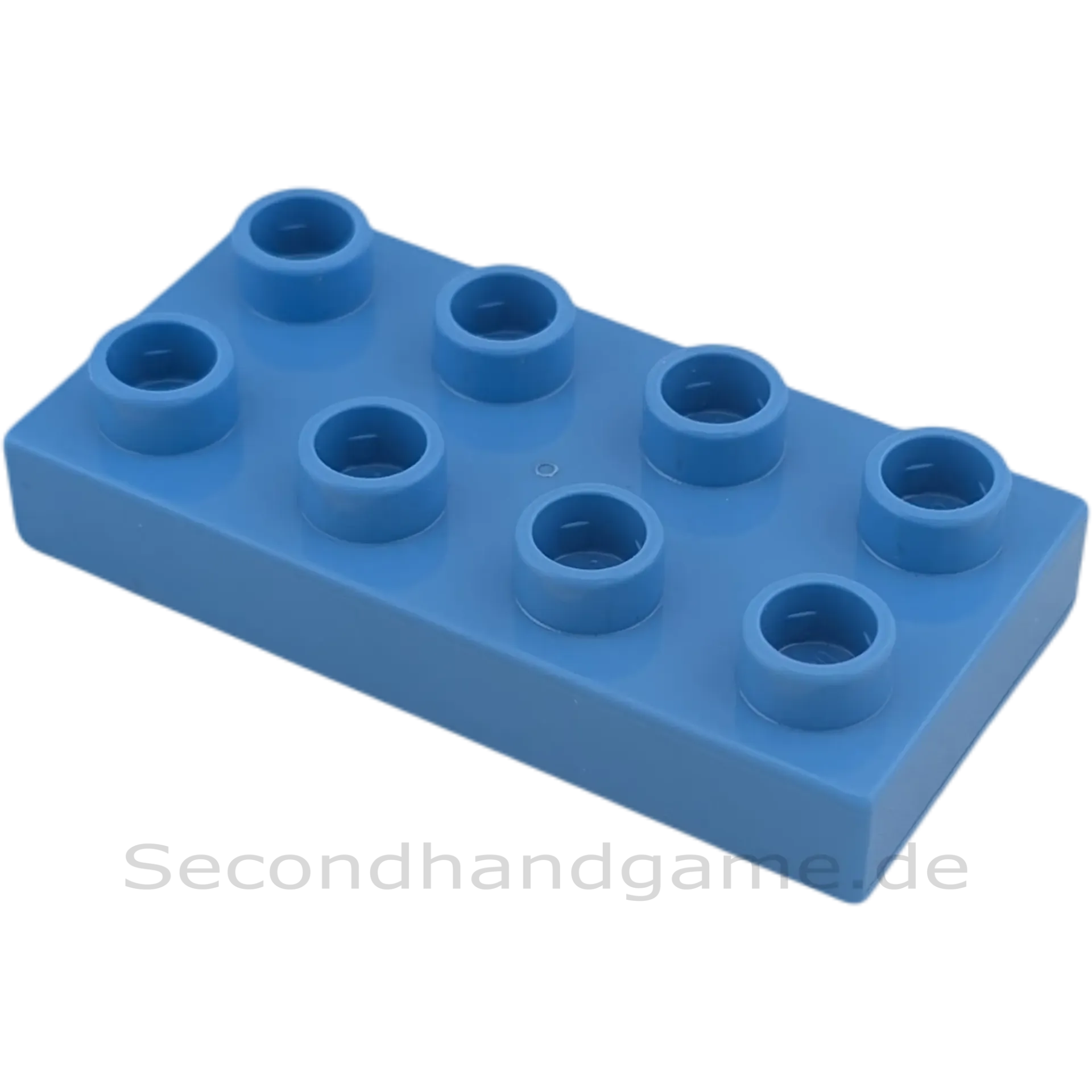 Lego Duplo 40666 Platte 2x4 Blaugrau
