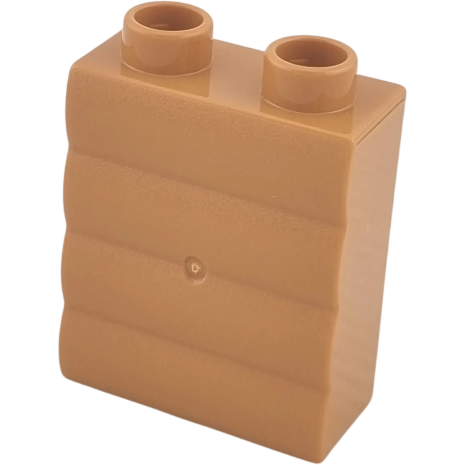 Lego Duplo 4066 Stein 1x2x2 Hellbraun Mauer Rückseite Regal