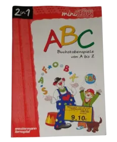 Mini Lük ABC  2 in 1 Buchstabenspiele Doppelband