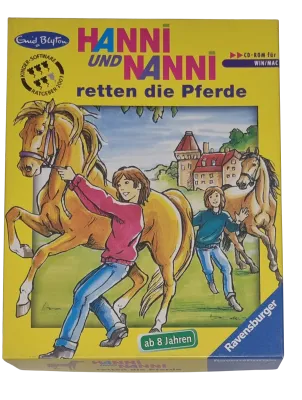 Ravensburger Hanni und Nanni retten die Pferde CD Rom