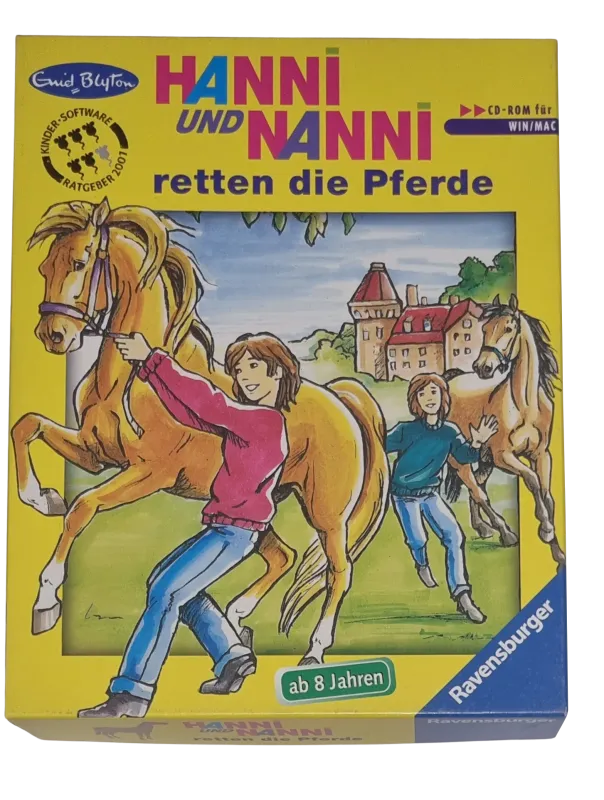 Ravensburger Hanni und Nanni retten die Pferde CD Rom
