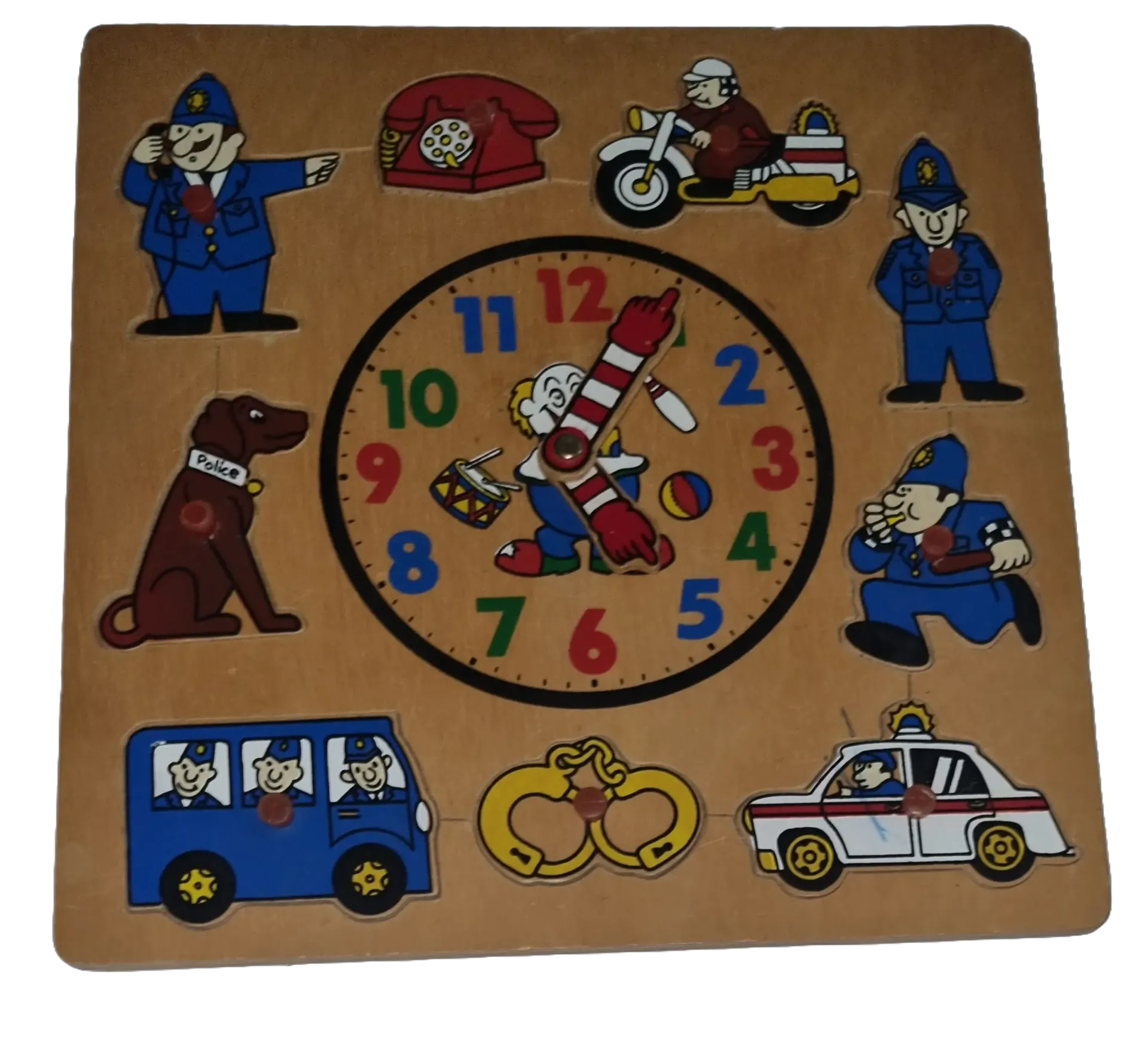 Centor Holzpuzzle 9 Teile Polizei