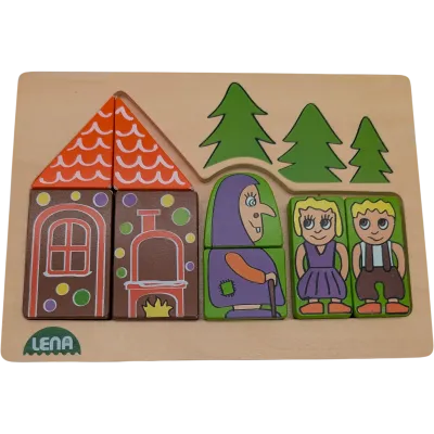 Lena Hänsel und Gretel Puzzle 9 Teile