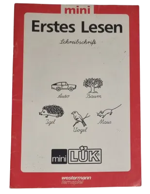 Mini Lük Erstes Lesen Schreibschrift