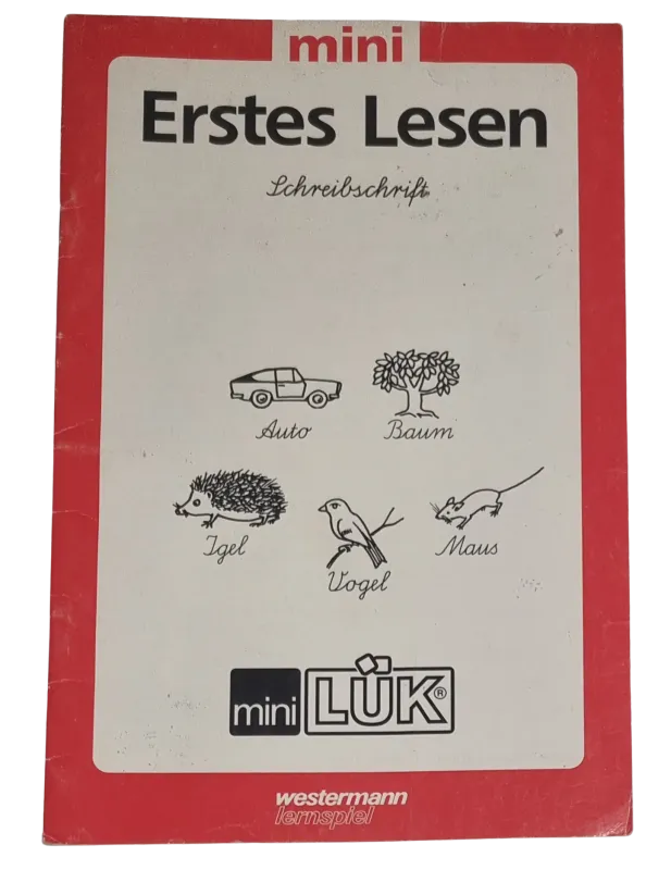 Mini Lük Erstes Lesen Schreibschrift
