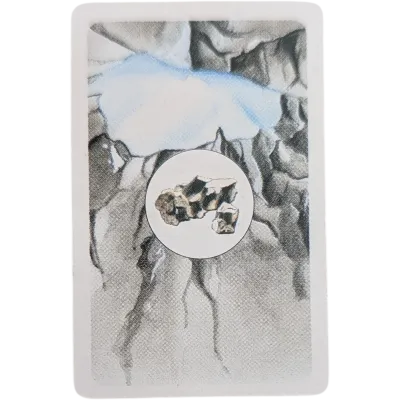 Kosmos Travel-Box Die Siedler von Catan Ersatzteile Rohstoffkarten Gebirge Erz