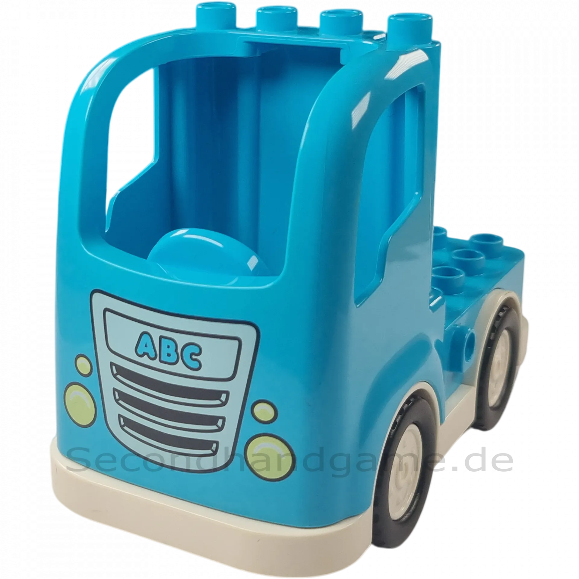 Lego Duplo Lastwagen mit ABC Azur Weiß