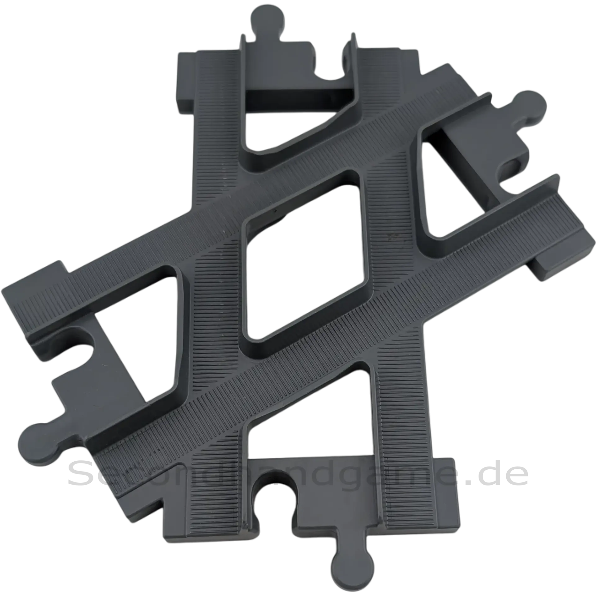 Lego Duplo Schiene Kreuzung Dunkelgrau 6376