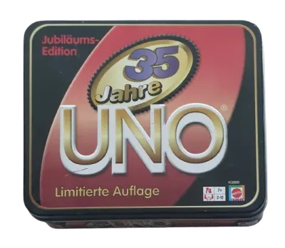 Mattel Uno 35 Jahre Jubiläumsedition
