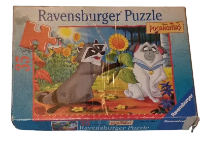 Ravensburger Pocahontas Puzzle 35 Teile 086603 Meeko und Percy