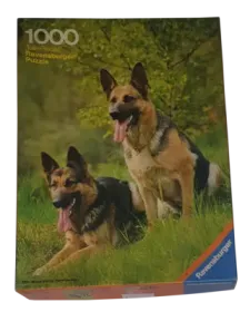 Ravensburger Puzzle 1000 Teile 62554312 Zwei Schäferhunde