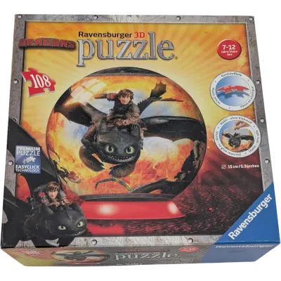 Ravensburger 3D Puzzle Dragons 108 Teile, 7-12 Jahre