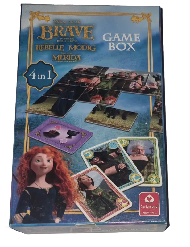 ASS Brave Game Box Rebelle Modig Merida 4 in 1
