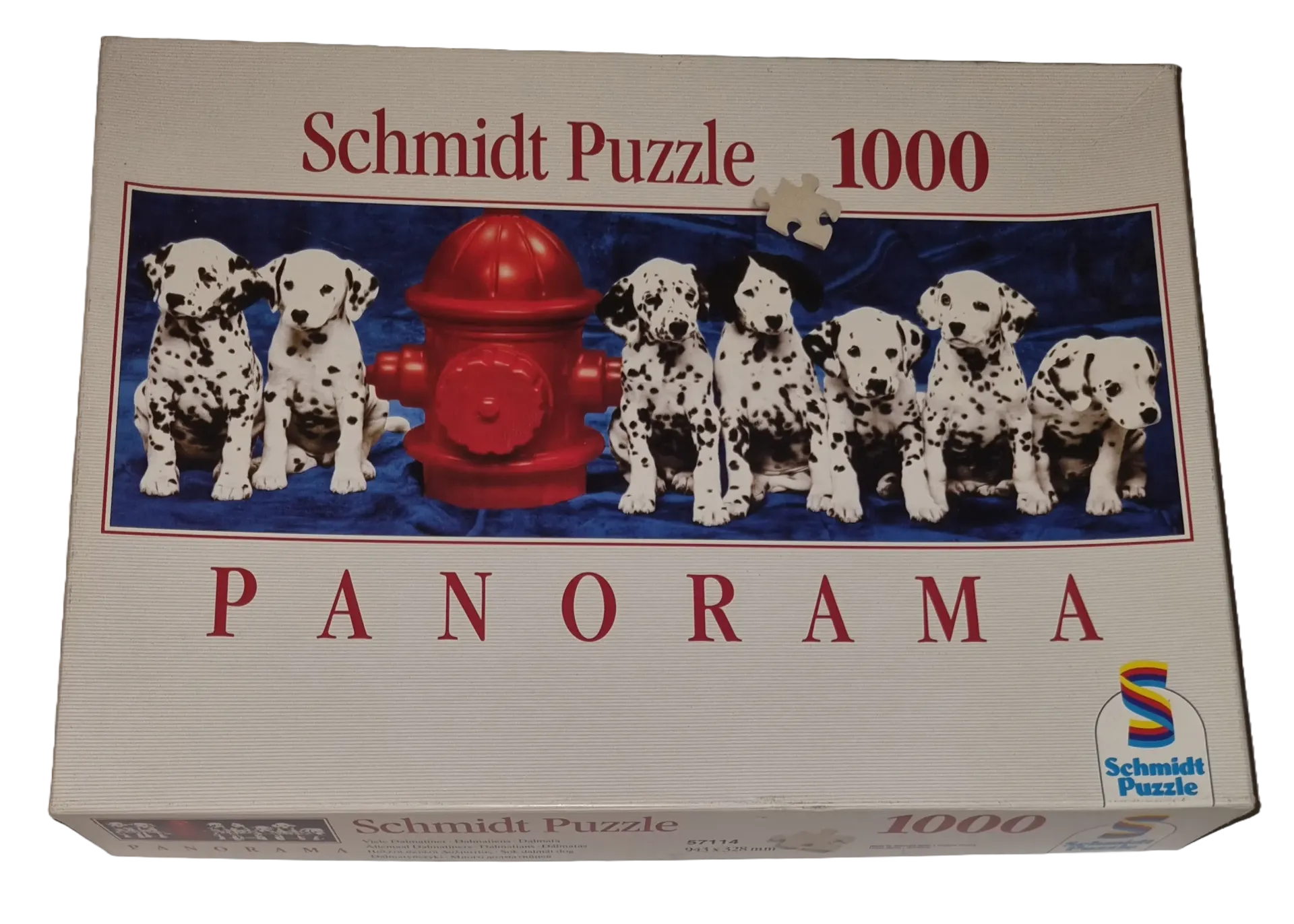 Schmidt Panorama Puzzle 1000 Teile 57114 Viele Dalmatiner