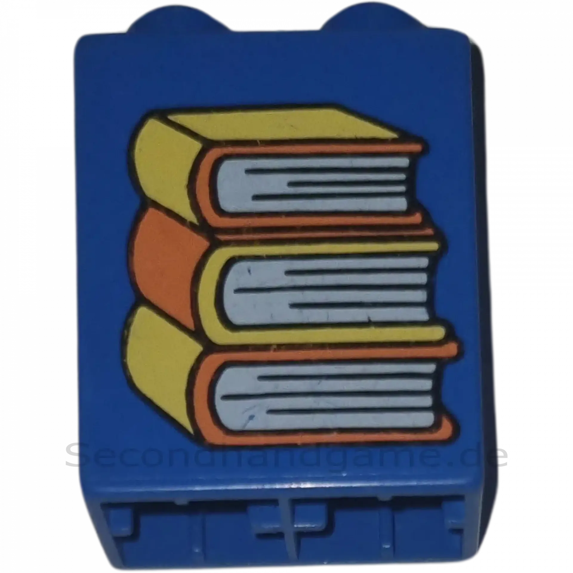 Lego Duplo 1x2 Stein Blau Bücher Buchstapel