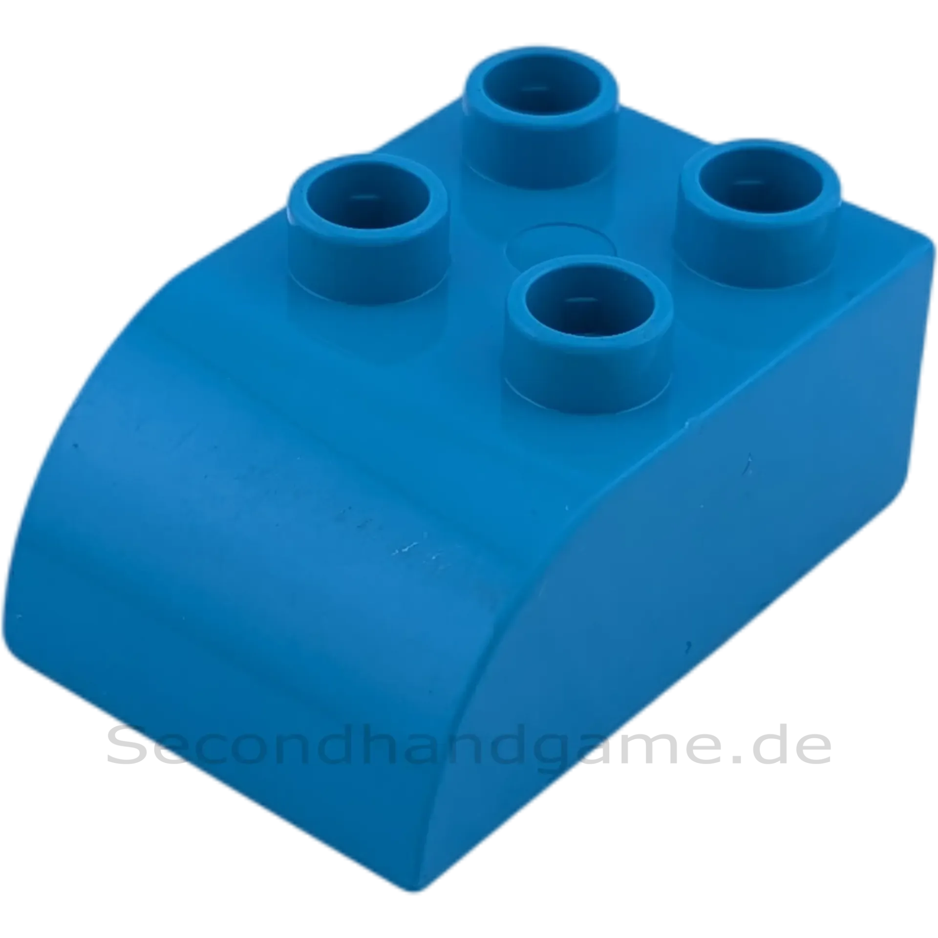 Lego Duplo 2x3 Dachstein 2302 Mittelblau