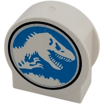Lego Duplo 14222 Rund Dinosaurier Weiß Blau