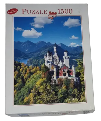 Puzzle 1500 Teile Königsschloss Neuschwanstein 879303