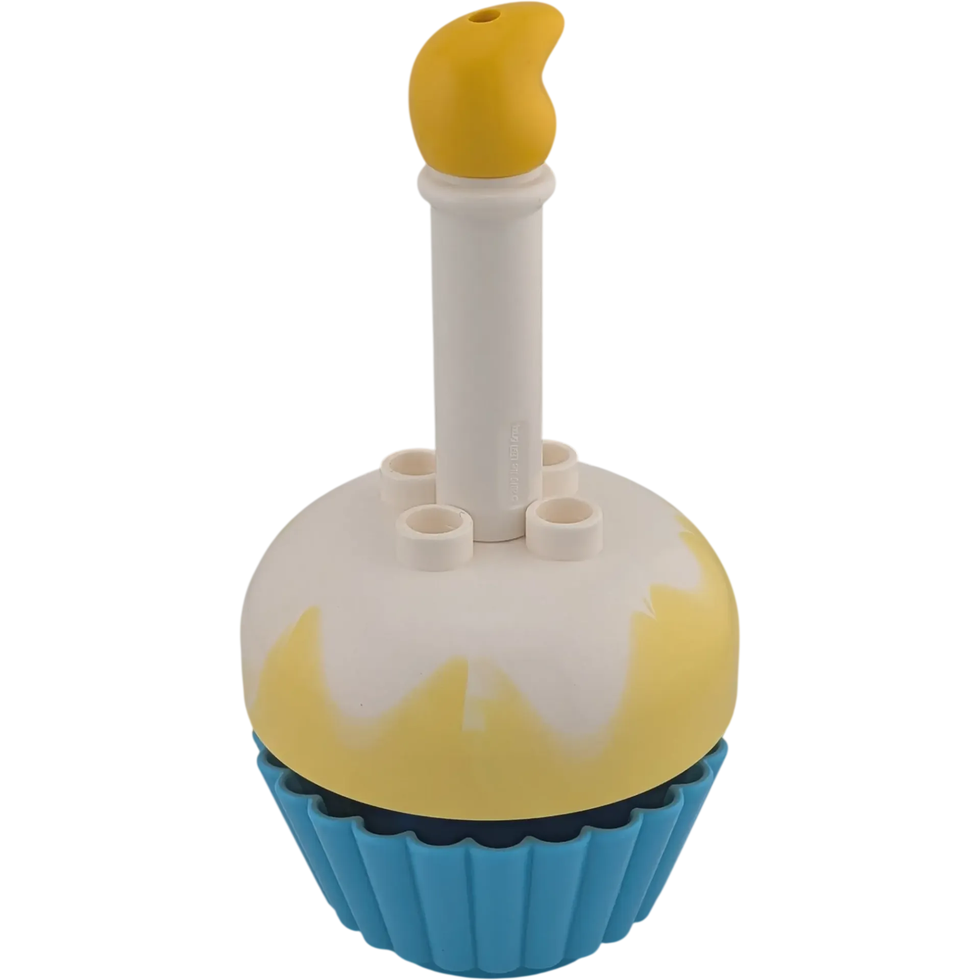 Lego Duplo Muffin Cupcake 4 Teilig Geburtstagskuchen Azur weiß Gelb