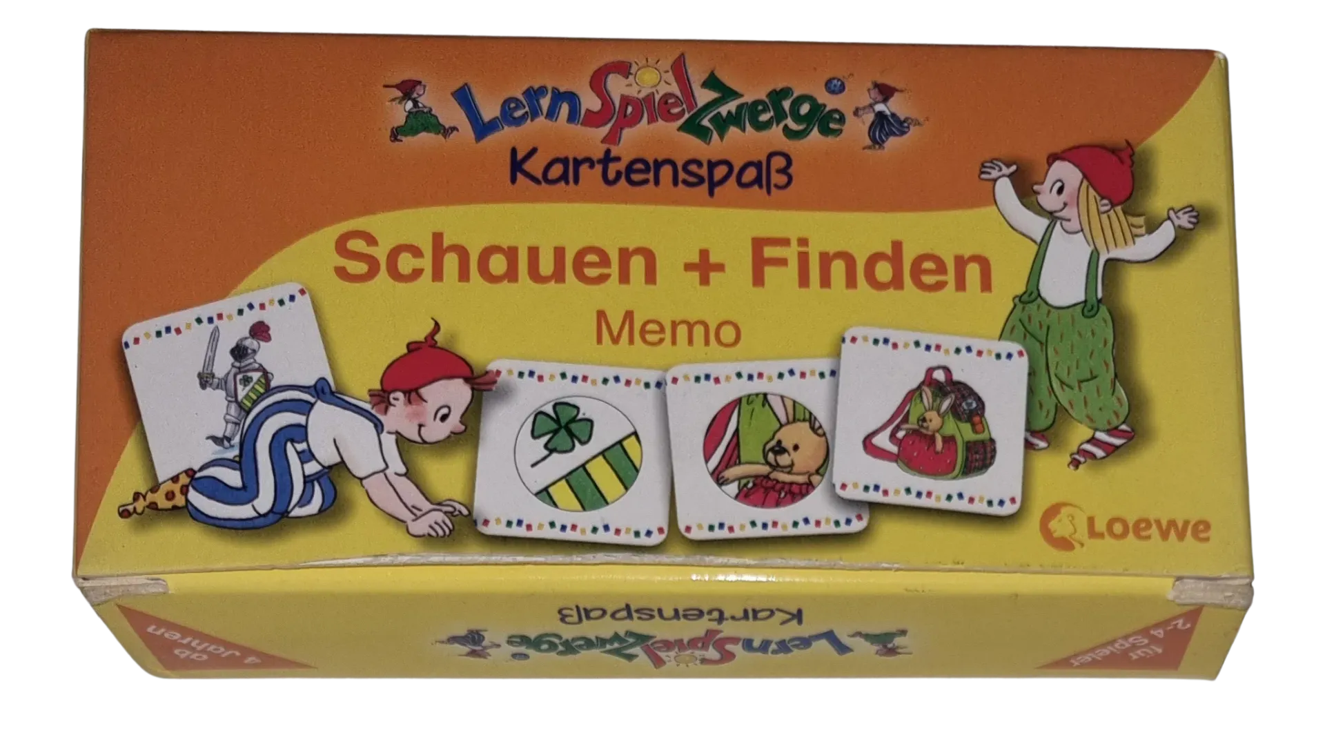 Loewe Lern Spiel Zwerge Schauen + Finden Memo