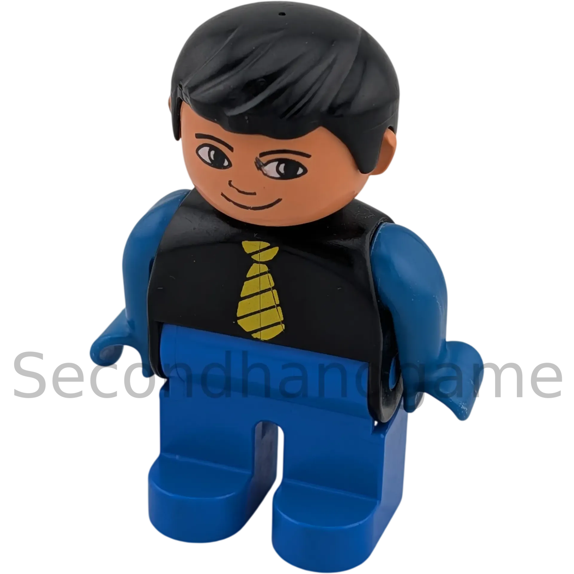 Lego Duplo Figur Mann 47394 Mann im Anzug Blau Schwarz gelbe Krawatte
