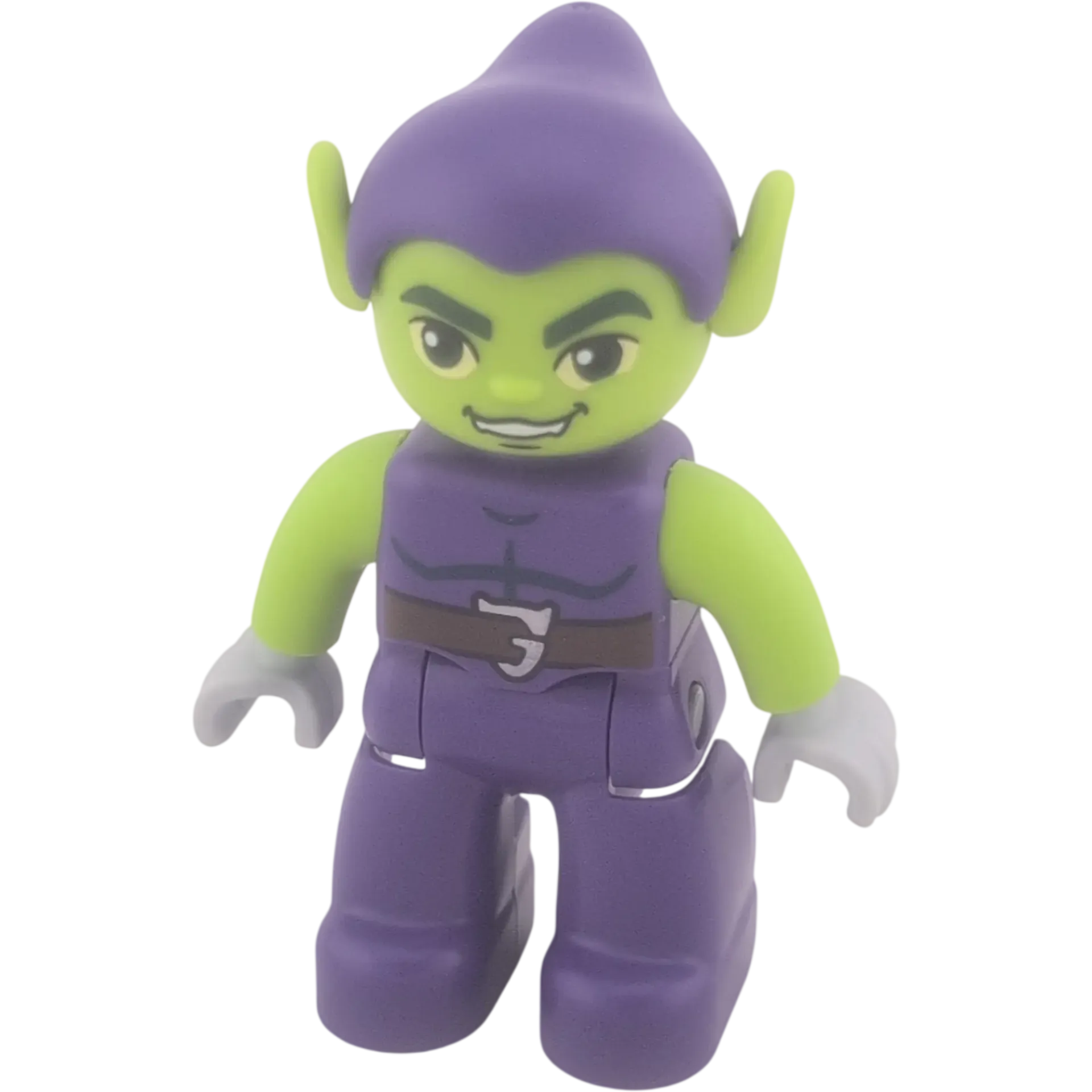Lego Duplo Mann Disney Gnom Goblin Grün Dunkellila Kleidung Gürtel Feind Spiderman