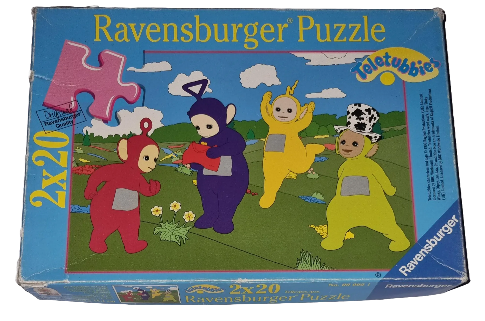 Ravensburger Teletubbies im Garten 2 Puzzle 2 x 20 Teile 090051