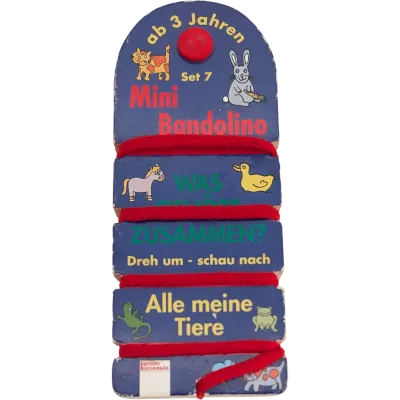 Bandolino Set 7 Alle meine Tiere Was gehört zusammen? Ab 3 Jahre