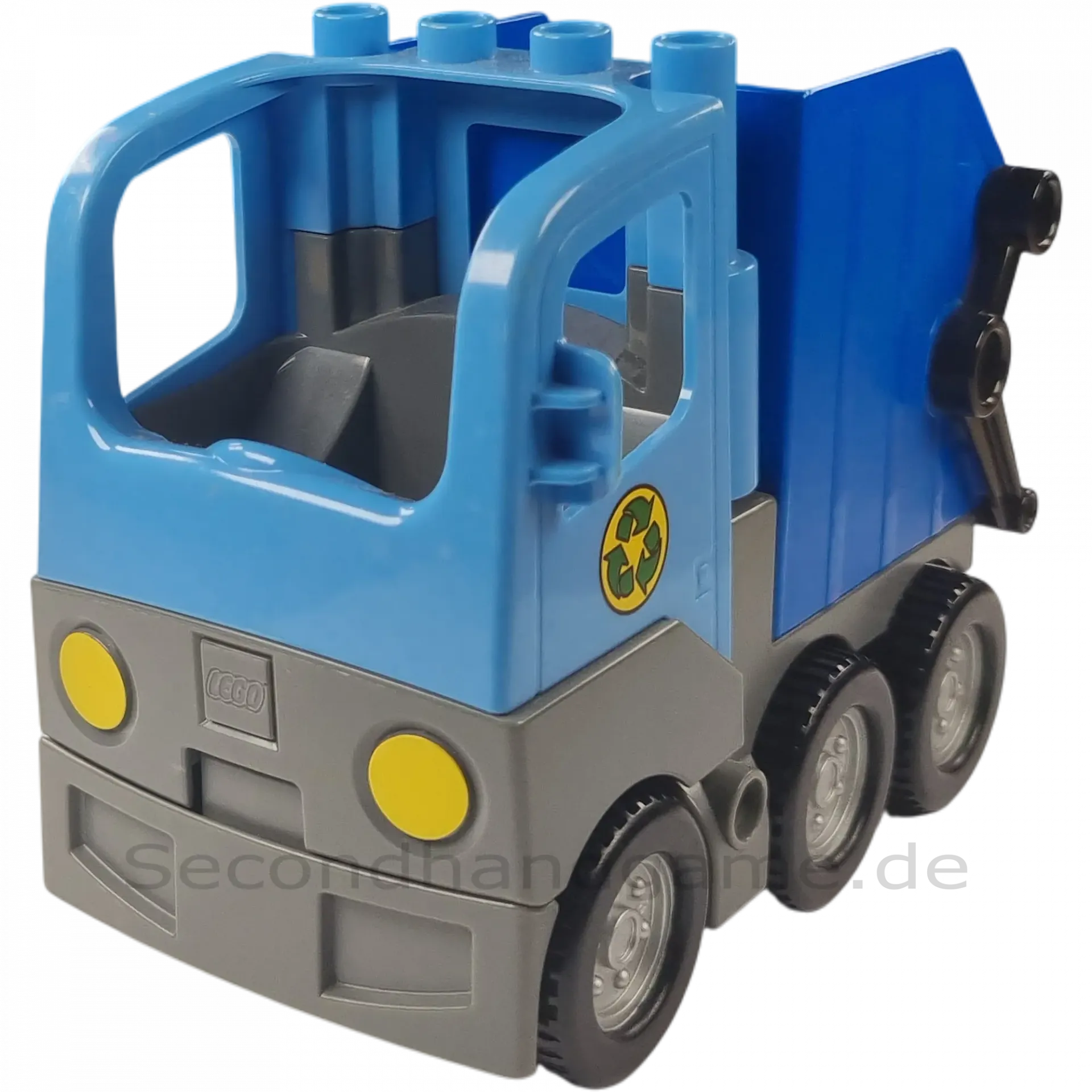 Lego Duplo Lastwagen Müllauto mit Container Bau Recycling