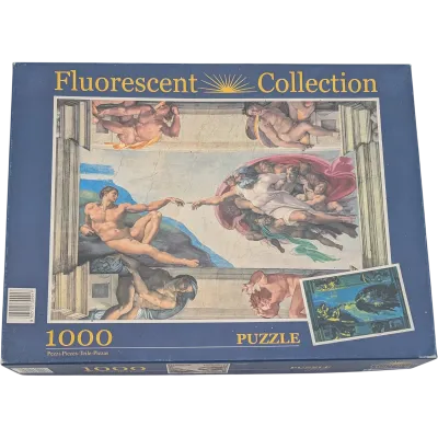 Clementoni Fluorescent Collection Panorama Puzzle 1000 Teile 309917 Genesis