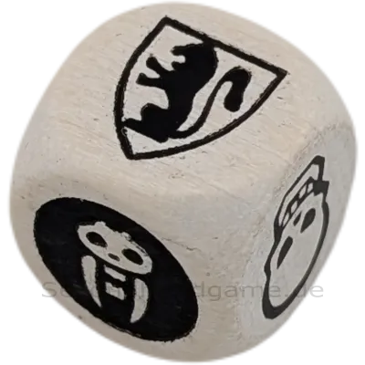 MB Hero Quest Master Ersatzteil Spezieller Kampfwürfel