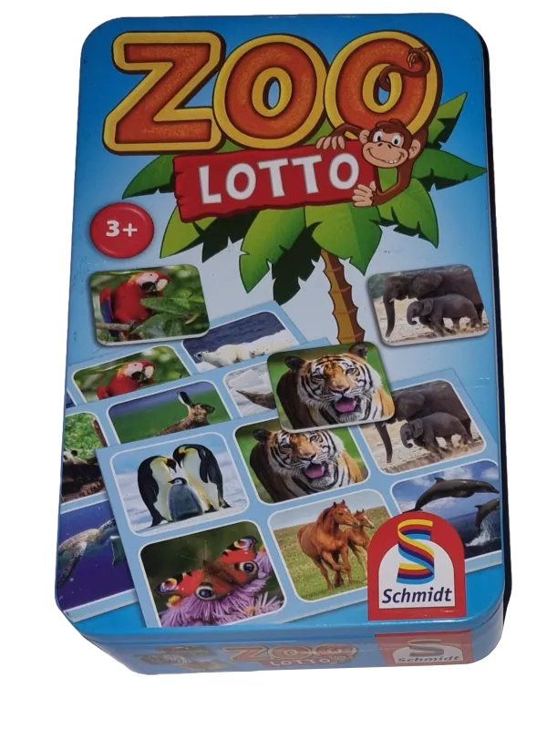 Schmidt Zoo Lotto in Metalldose 51433