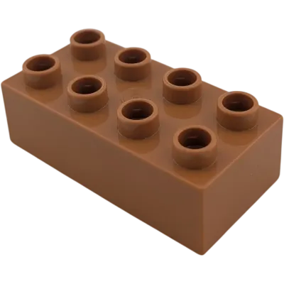 Lego Duplo 2x4 Baustein 3011 Hellbraun