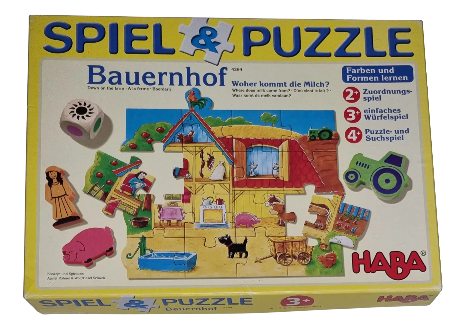 Haba Spiel & Puzzle Bauernhof 4264