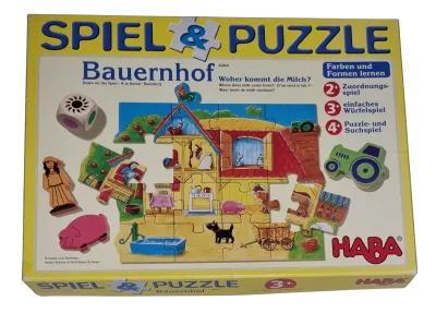 Haba Spiel & Puzzle Bauernhof 4264