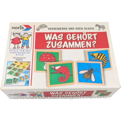 Noris Was gehört zusammen? Holzversion